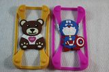 Universal Rubber Silicone Cartoon Mobile Phone Case for Smart Phone