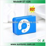 Mini Clip MP3 Player, Support TF Card