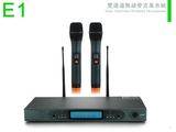 Professional Dual Channels Wireless Microphone E1