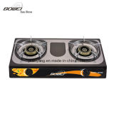 Top Quality Stainless Steel Cooktop Double Burner Gas Stove Bw-2032