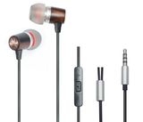 Customized Design Ebony Earphone for Mobile Phone (RH-412-003)