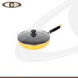 Aluminum Gold Chinese Wok with Induction Cookers