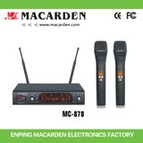 New Model Dual Channel Wireless Microphone (MC-878)