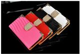 2014 China Wholesale Luxury Flip Wallet Phone Case for iPhone 5 Xperia Z2