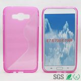 New Model S Style TPU Phone Cover for Sumsung E7/E700