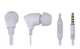 Flat Cable in Ear Headset Headphone Earphone for Mobile Phone