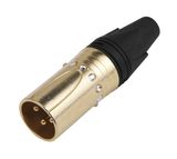 Microphone Connector for Microphone Cable and Mixer