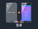 Smart Touch Screen Protector with 4 Function Keys Tempered Glass Screen Protector