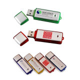 Plastic Custom Logo Business Gift USB Flash Drive