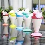 Creative Lamp Night Light Mini Ice Cream Fan (LJQ-073)