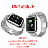 Nano Waterproof Bluetooth Smart Watch with Stainless Steel Watchband (L1+)