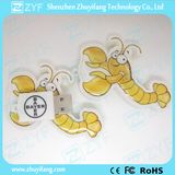 Custom Company Logo USB Flash Drive with Epoxy Logo (ZYF5010)