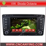 Car DVD Player for Pure Android 4.4 Car DVD Player with A9 CPU Capacitive Touch Screen GPS Bluetooth for Vw Skoda Octavia (AD-7038)