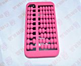 Newest Pink Counting Frame Mobile Silicone Phone Case (BZPC025)