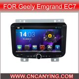 Car DVD Player for Pure Android 4.4 Car DVD Player with A9 CPU Capacitive Touch Screen GPS Bluetooth for Geely Emgrand Ec7 (AD-6001)