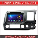 Car DVD Player for Pure Android 4.4 Car DVD Player with A9 CPU Capacitive Touch Screen GPS Bluetooth for Honda Civic 2006-2011 (AD-7658R)