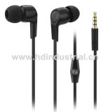 Black Color Mobile Earphone for Samsung, iPhone (HD-ME008)