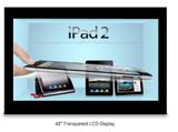 42inch Beautiful IR Touch Transparent LCD Display