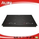 Double Burner Cookware of Home Appliance, Kitchenware, Infrared Heater, Stove, (SM-DIC09)