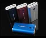 Al Alloy 5200mAh High Capacity Portable Mobile Power Bank