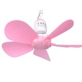 450# Pink Large Air Flow Ceiling Fan Mini
