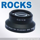 Pixco 37mm 0.45x Wide-Angle Lens With Macro