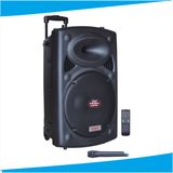 10inch Outdoor Speaker with Handle Wheels F607s