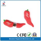 Rubber 4GB Chili USB Flash Drive