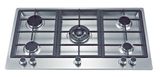 Gas Hob with 5 Burners and Stainless Steel Panel (GH-S9155C)