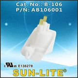 E26 Refrigerator Used Lampholder, E26 Plastic Lampholder; B-106