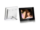 Battery 8'' full function digital photo frame