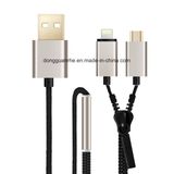 Black Color Zipper USB Cable (RHE-A4-035)