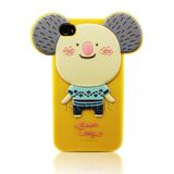 3D Animal Silicon Mobile Phone Cases for iPhone