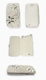 Crystal Pearl PU Leather Case for Samsung Galaxy Note 2 (MB719)