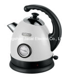 1.7L Stainless Steel Electric Dome Kettle with Temperature Display [E3a]