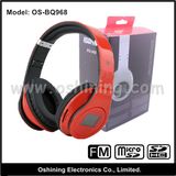 Wireless Music Headphone with LCD Screen & SD Card Slot (OS-BQ968)