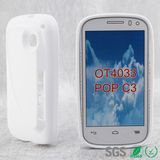 Plastic Speaker Phone Case for Alcatel Pop C3/Ot4033