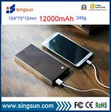 New Attractive Design 12, 000mAh Mobile Power Bank for Smartphones (SP812)