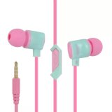 Colorful Children Stereo Earphone with Mic