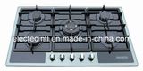 Gas Hob with 5 Burners and Enamel Water Tray, Cast Iron Ignition and Flame Failure Device for Choice (GH-G935C)