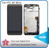 New Tested High Quality LCD Display with Touch Screen Digitizer Pantalla + Frame for HTC One M7 801e Negro Black