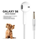 High Quality in-Ear Stereo Headset Mobet Mobile Earphone for Samsung S6/S6 Eage with Remote and Mic