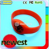 125kHz Tk4100 Smart Bracelet RFID Silicone Wristband