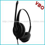 Best Binaural Rj9 Call Center Noise Cancelling Telephone Headset