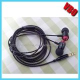 2014 New Style Metal Earphone Headphone with Duralble Cord