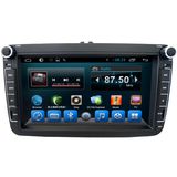 2 DIN Car GPS Navigation VW Deckless Android Radio System