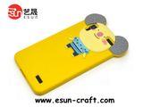 Mobile Phone Accessories Phone Case Cute Bear Silicon 3D Phone Case for