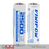 NiMH AA 2500mAh Battery VIP-AA-2500