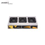 Energy Saving Gas Stove Gas Cooking Range Three Burner Gas Stove