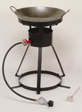 Porable Outdoor Cooking Stove with Wok and Turner